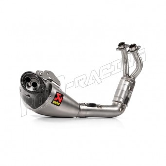 Ligne d'échappement racing inox/titane Akrapovic MT-07/MT-07 Tracer/XSR700 2020-2024