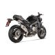 Ligne d'échappement racing inox/titane Akrapovic XSR900 2022-2023