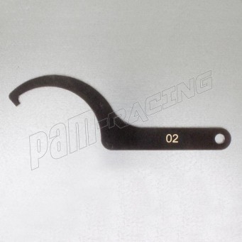 Clé à ergot pour tension de chaîne monobras Ducati et MV Agusta Ø 40.5 à 42.5 mm