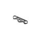 Té de fourche aluminium noir LIGHTECH R1 2015-2023