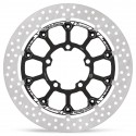 Disque de frein avant racing 100% flottant Halo T-Floater 310 mm ep 6.0 mm TRIUMPH Moto-Master
