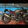 Demi-Ligne racing inox TS CONCEPT 660/765 Street Triple 2017-2024
