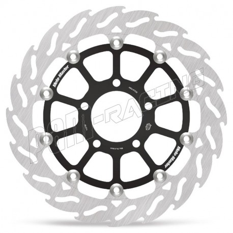 Disques de frein racing flottant Flame 300 mm ep 5.5 mm GSX R1000 2003-2004, GSX R600 2004-2005, GSX R750 2004-2005 Moto-Master