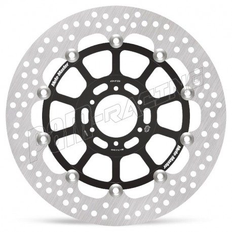 Disque de frein avant flottant Halo 296 mm ep 5.0 mm RS250R, TSR250, CBR400F/F2, RVF400, VFR400R/750R Moto-Master