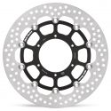 Disque de frein avant flottant Halo 296 mm ep 5.0 mm CB600F Hornet, CBR600F Moto-Master