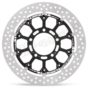 Disque de frein avant RACING 100% flottant HALO T-FLOATER 300 mm ep 6.0 mm ZX6R, ZX6R 636, Z1000 Moto-Master