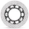 Disque de frein avant racing 100% flottant Halo T-Floater 298 mm ep 6.0 mm Moto-Master YAMAHA