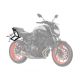 Support pour sacoches latérales Valter Moto MT-07 2014-2017