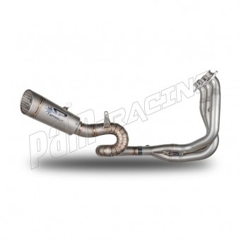Ligne complète inox/titane racing silencieux GRID-O Street Triple 765 2023-2026 SPARK