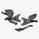 Commandes reculées + support échappement Akrapovic Bonamici Racing R1 2015-2025