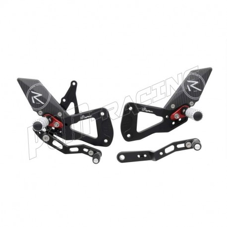 Commandes Reculées version R LIGHTECH GSXR1000 2017-2021