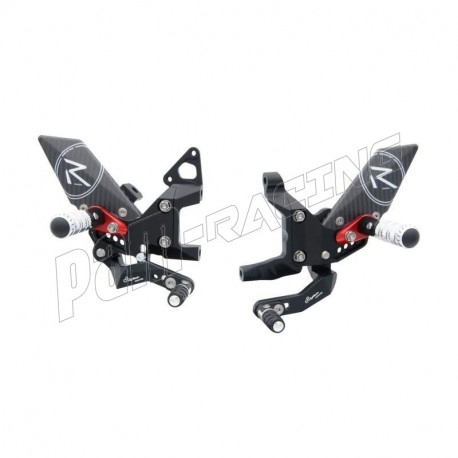 Commandes reculées version R Panigale 899, 959, 1199, 1299 2012-2017, Panigale V2 2020-2021 LIGHTECH