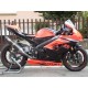 Carénage complet racing 3 parties fibre de verre GSXR1000 K5-K6 SRT FAIRINGS
