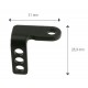 Support arrière pour bocal de frein oud'embrayage OBT006 et OBT007 LIGHTECH