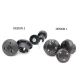 Tampons de protection de cadre PP Tuning MT-09 2014-2016