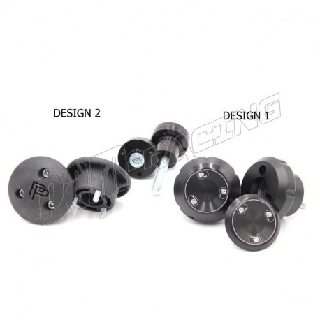 Tampons de protection de cadre PP Tuning MT-09 2014-2016
