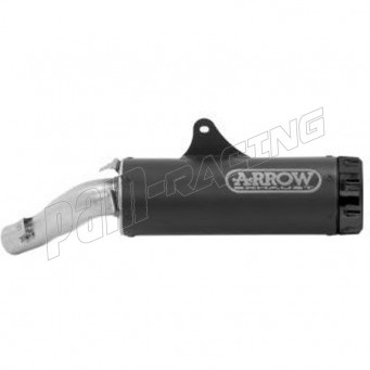 Silencieux homologué Rebel embout aluminium noir ARROW CMX500 Rebel 2017-2024