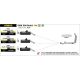 Silencieux homologué Rebel embout aluminium noir ARROW CMX500 Rebel 2017-2024