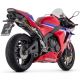 Demi-ligne homologuée silencieux Indy Race ARROW CBR600RR 2024