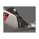 Pare-chaleur pour Raccord titane suppression catalyseur pour silencieux SLIP-ON Akrapovic R1 2015-2024