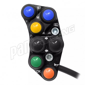 Commodo route gauche 11 boutons JETPRIME Street Triple 765 R/RS, Tiger 800/850/900