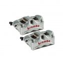 Etriers de frein radiaux forgés monobloc HPK BREMBO Stylema 30/30 entraxe 100 mm