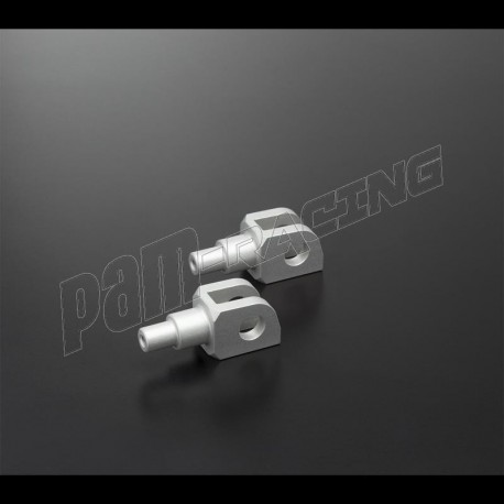 Paire d'adaptateurs pour repose-pieds rGrip ou rGripEvo ABM ZX-12R 2004-2006