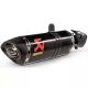 Silencieux AKRAPOVIC carbone homologué ZX-6R 2009-2016, ZX-6R 636 2013-2016, 2019-2025
