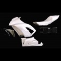 Carénage racing 5 parties fibre de verre ZX6R 636 2013-2016 POLY-BIKE