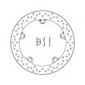 Disque de frein avant fixe série oro avec kit rivets BREMBO BMW 168B407D6