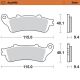 Plaquettes de frein arrière RoadPRO Sinter route Moto-Master ST1100 1996-2002, ST1300 2002-2017