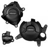 Kit de 3 Protections de carter GB Racing R3 2023-2025, MT-03 2023-2025