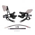 Commandes reculées Valter Moto Type 3.5 GSXR1000 2007-2008