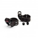 Bracelets de guidon racing 5° position relevée +37 mm diamètre 50 mm LSL