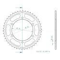 Couronne acier 525 SRT Sprocket