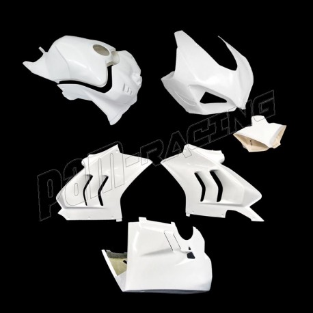 Carénage poly avant racing fibre de verre Panigale V4S / V4R 2023-2024 SEBIMOTO