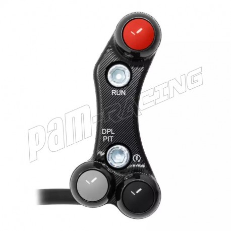 Commodo racing droit 3 boutons JETPRIME Panigale V4/S 2025
