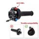 Cocotte de tirage rapide racing avec commodo intégré JETPRIME S1000RR 2019-2026, M1000RR 2020-2026, S1000R/XR, M1000R/XR