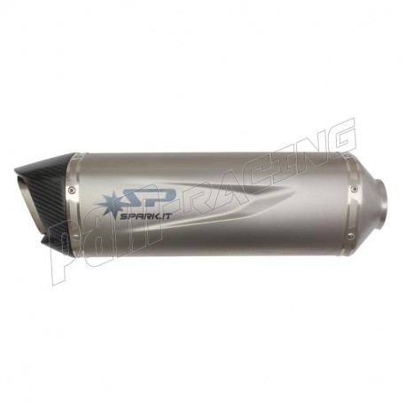 Silencieux Force EVO titane 400 mm diam. 60 mm pour ligne racing SPARK