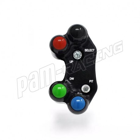 Commodo Supersport 300 gauche 4 boutons JETPRIME Ninja 400 2018-2023, R3 2019-2024