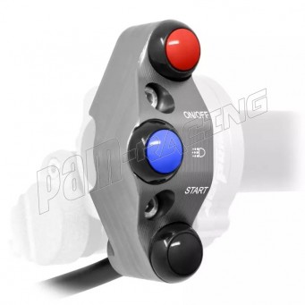 Commodo racing droit 3 boutons JETPRIME DUCATI