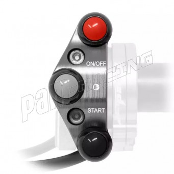 Commodo route droit 3 boutons pour tirage rapide JETPRIME Aprilia