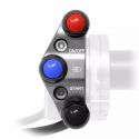 Commodo racing droit 3 boutons titane pour tirage rapide JETPRIME CBR600RR 2024-2026