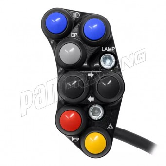 Commodo route gauche 7 boutons JETPRIME Ténéré 700 2023-2024, Ténéré 700 World Raid 2022-2024