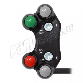 Commodo racing gauche 4 boutons JETPRIME RS457, Tuono 457 2024-2026, Tuono 660 2025-2026