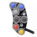 Commodo enduro gauche 7 boutons JETPRIME Ténéré 700 2019-2024, Ténéré 700 World Raid 2022-2024