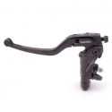 Maître-cylindre d'embrayage radial PR16 RCS RR CORSA CORTA BREMBO taillé masse levier long rabattable