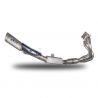 Ligne complète inox/titane silencieux GRID-O montage haut Street Triple 765R/RS, Daytona Moto2 2023-2025 SPARK