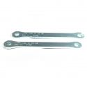 Kit de rabaissement de hauteur de selle MFW MOTACC GSX600F 1988-2007, GSX750F 1998- 2007, GSXR1100 1989-1990
