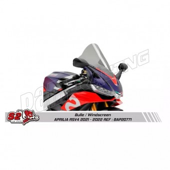 Bulle racing double courbure S2 CONCEPT RSV4 1100 2021-2026